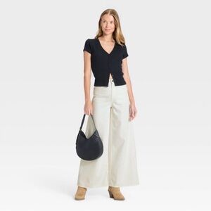 Women's Highest-Rise Palazzo Wide Leg Jeans - Universal Thread